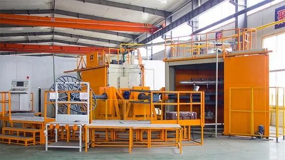 Beli OEM ODM Rotational Molding Machine 10-20 Cycles Per Hour pembuatan online