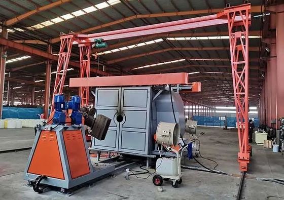 Beli Rotational Molding Shuttle Roto Mold Machine Kontrol PLC pembuatan online