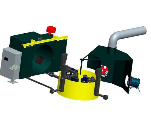 Beli Mesin Roto Molder Kapasitas 500-1000 Liter 10-20 Siklus/Jam pembuatan online