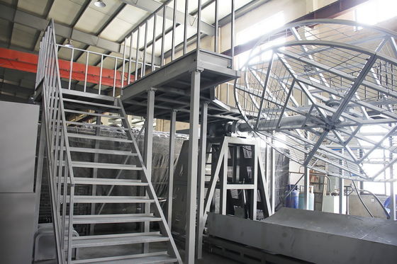 Beli Energy Saving Shuttle Type Rotomoulding Machine  PLC Control System  Professional machinery for making water tanks. pembuatan online