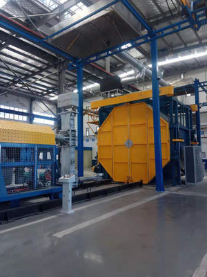 Beli Large Automatic Plastic Rotational Molding Machine With Remote Control pembuatan online