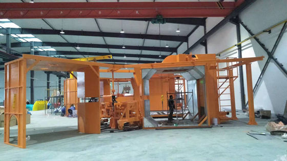 Beli Tower Roto Molding Machines ，Three-arm rotaty molding machine，Plastic forming machineFree-standing turret rotoplastic machine， pembuatan online