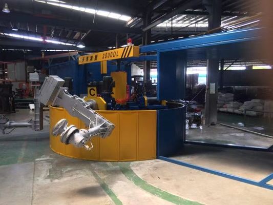 Beli Tower Type Rotary Roto Molding Machines Automatic pembuatan online