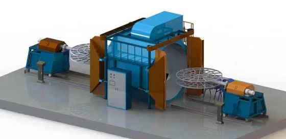 Beli Plastic Product Making Shuttle Rotomolding Machine High Efficiency pembuatan online