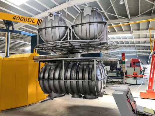 Beli Automatic Producing Water Tanks  Rotational Molding Machine Multi Station Energy Saving pembuatan online