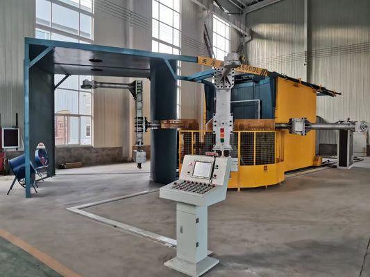 Beli Fully Automatic Rotational Molding Equipment Water Cooled Low Noise pembuatan online