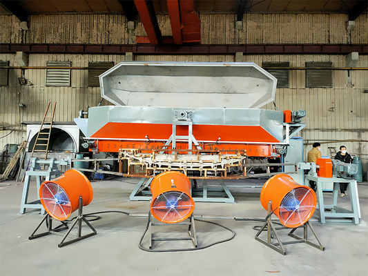 Adjustable Rotation Speed Rock N Roll Rotomoulding Machine Fully Automatic