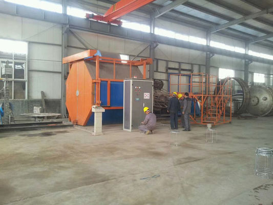 Rotary Type Shuttle Rotomolding Machine Fully Automatic 220v A special roll-molding machine for water tanks