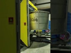 Mesin Cetakan Roto Pemanas Listrik / Gas 3 Phase 380V 50Hz